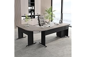 Tribesigns 83 Inch L-Shaped Computer Desk with Drawers for Home Office