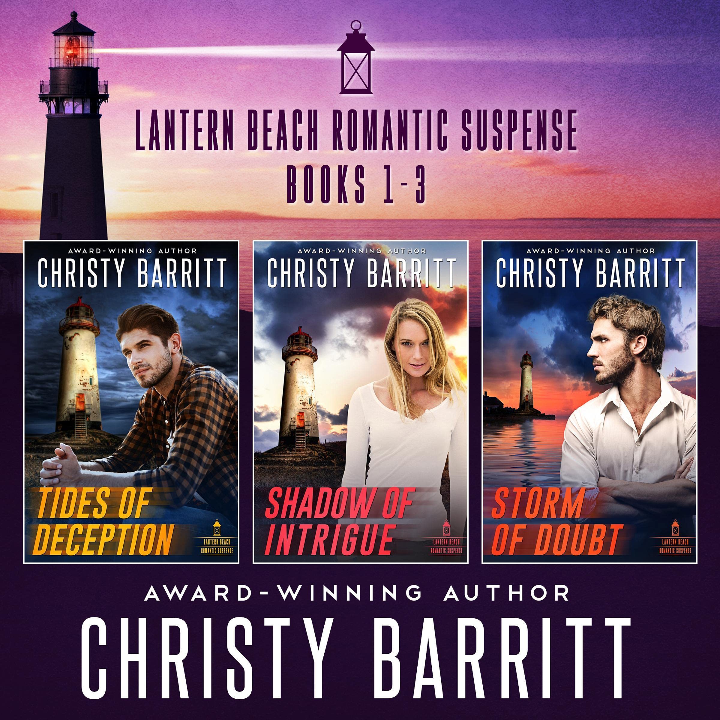 Cover art for Lantern Beach Romantic Suspense Boxed Set: Books 1-3