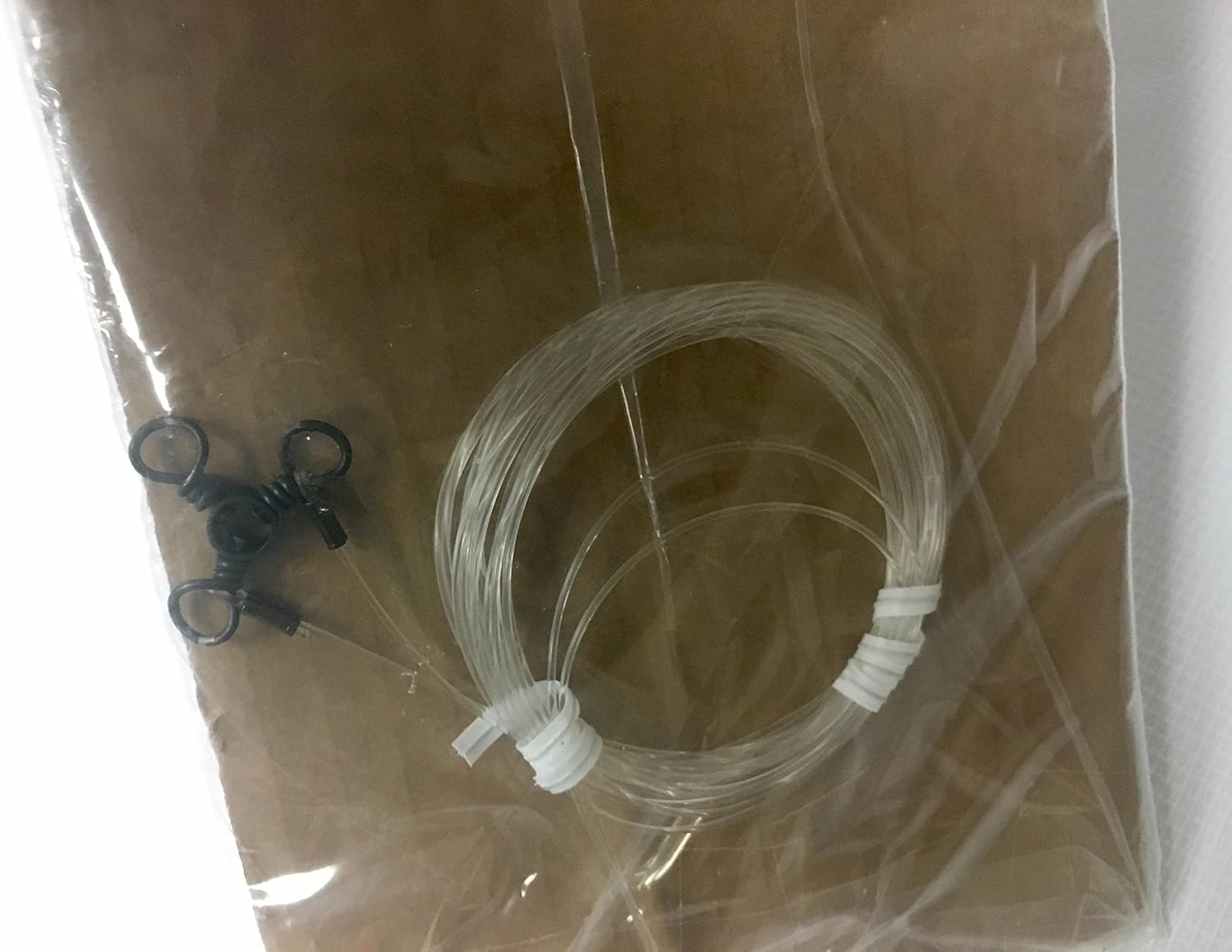 Blue Water Candy - Rock Fish Candy 24 oz & 6 oz Mojo Lures Loaded with 9-Inch Swimbait Shad Bodies Tandem Parachute Rigged & Ready (White)