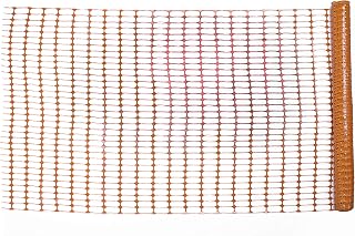 Almencla 14993-48 Warning Barrier Fence, Orange, 4' x 100'
