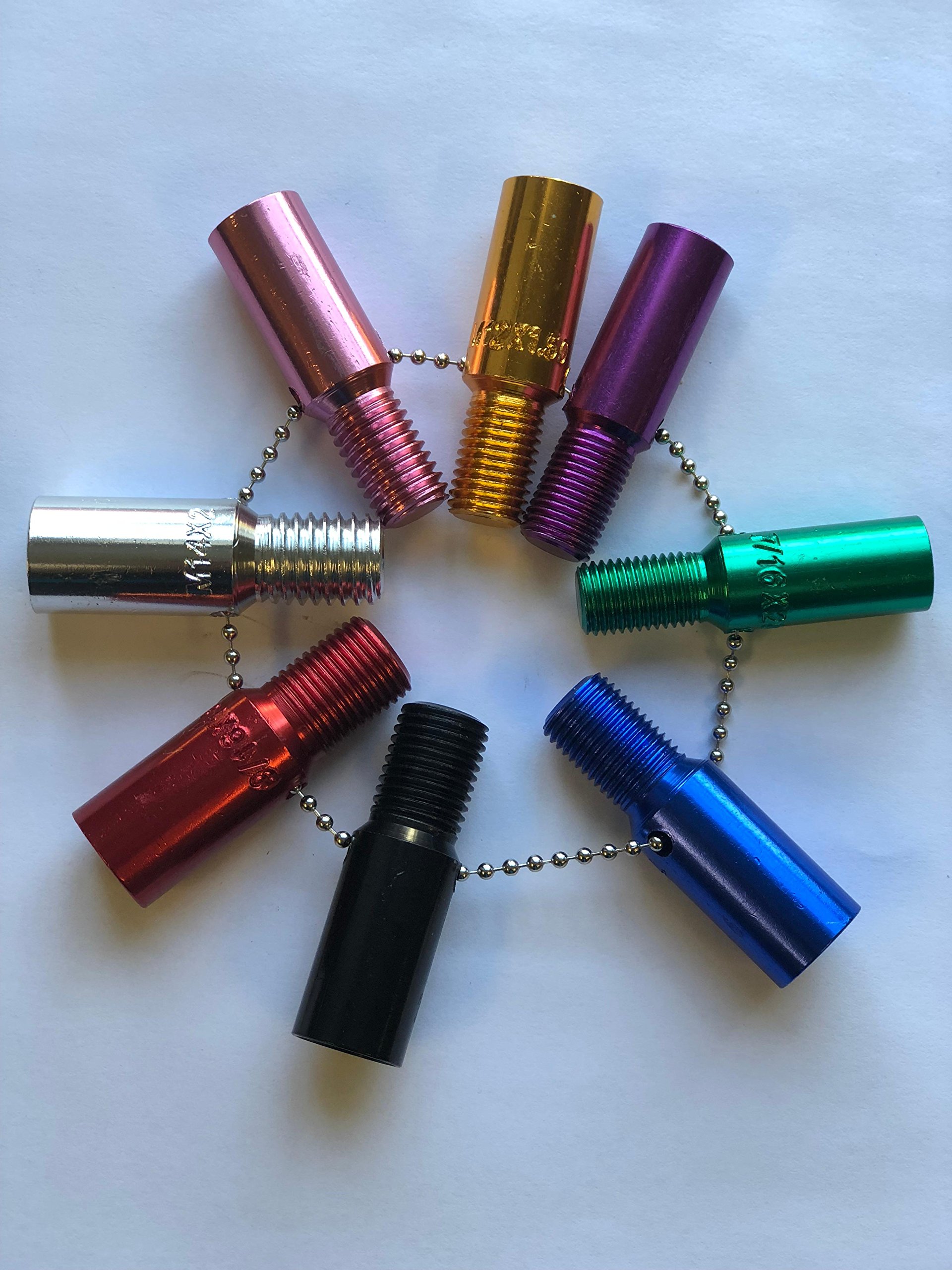 DTY Tire Supply Lug Nut & Wheel Stud Thread Checker on Chain