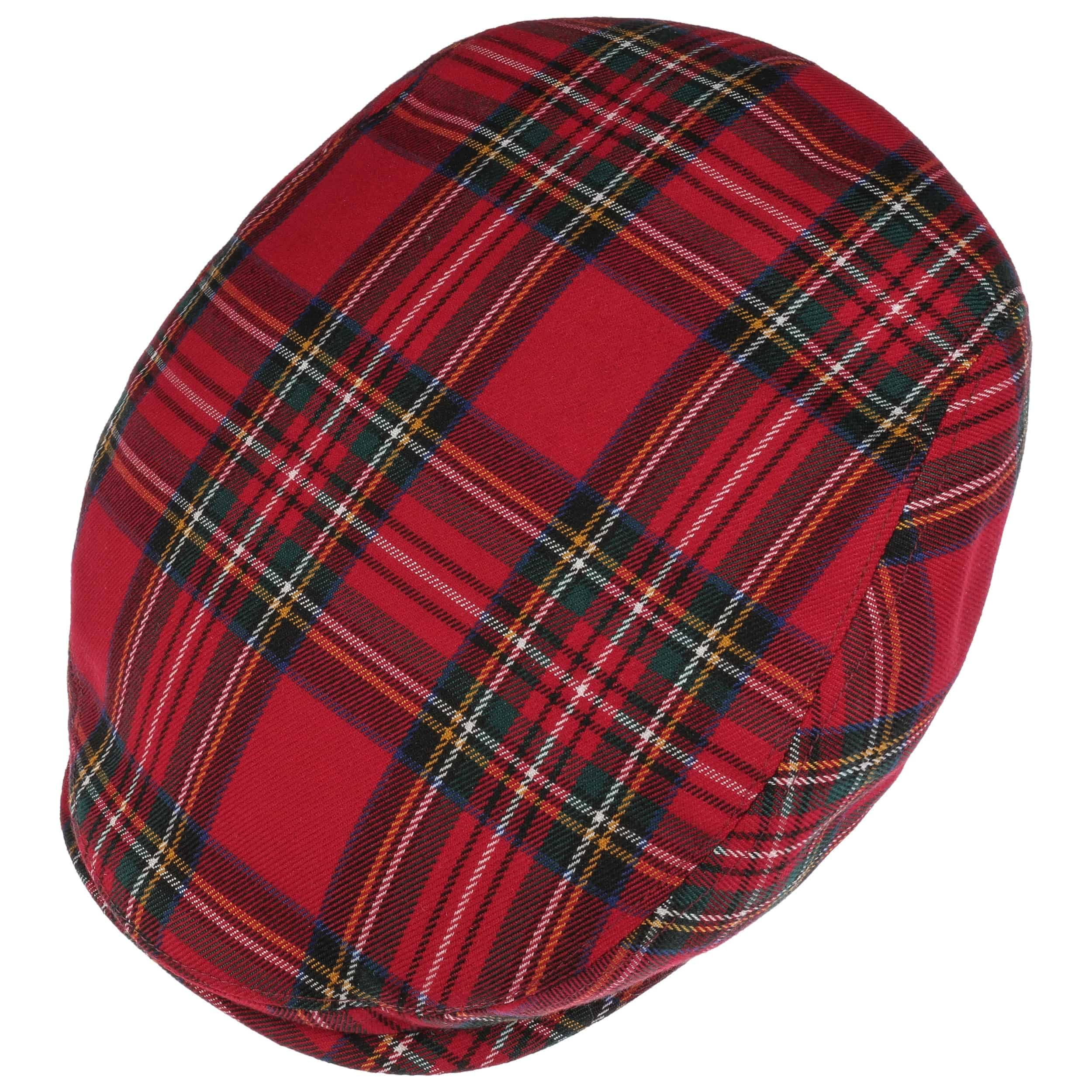 Lipodo Kaszkiet Kobiety Tartan Schottenkaro
