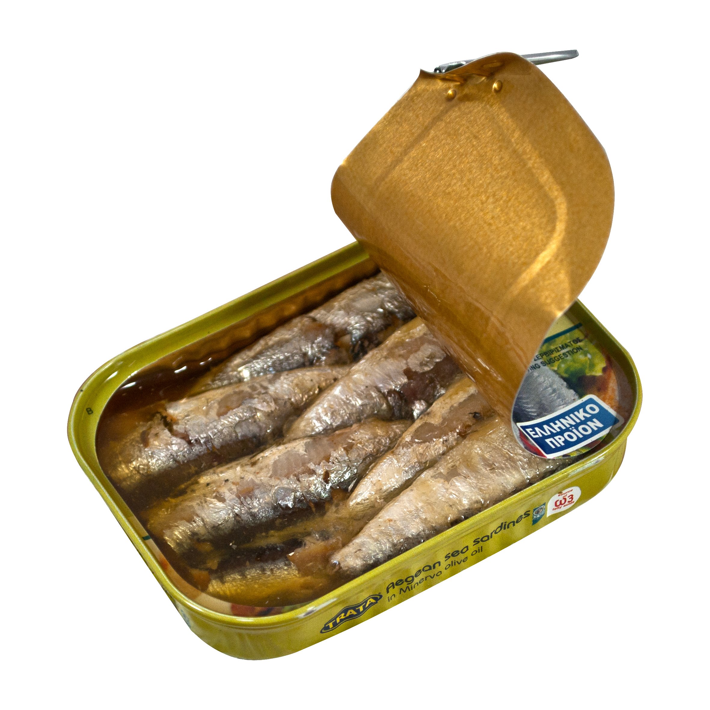 Trata greca sardine in olio di oliva Peso netto 400g