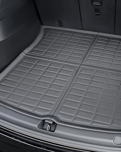 Miniatura 7 de TAPTES Juego completo de alfombrillas para Tesla Model Y 2025 2024 2023 2022 2021, XPE para todo tipo de clima, alfombrillas para el modelo Y