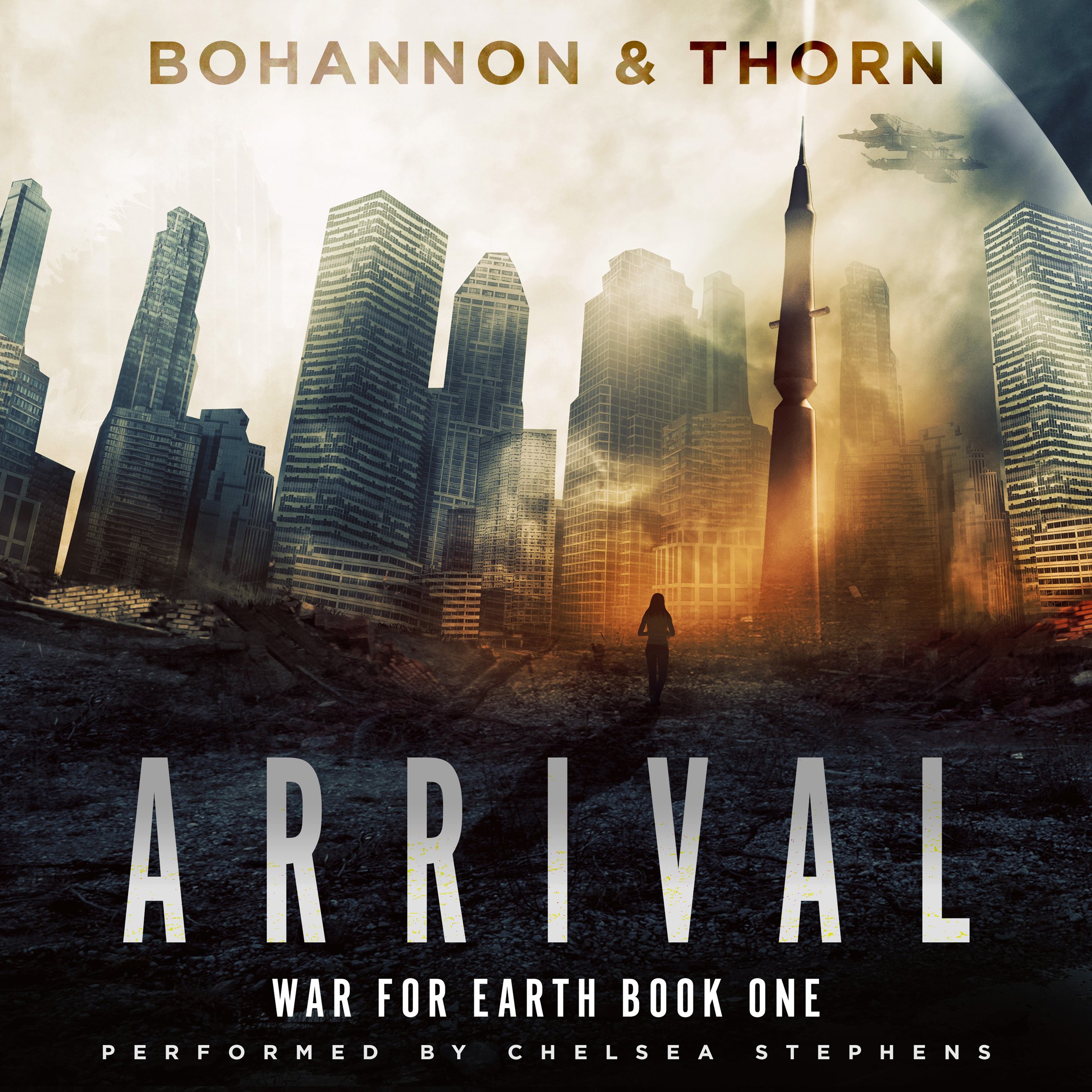 Cover art for Arrival: War for Earth, Book 1