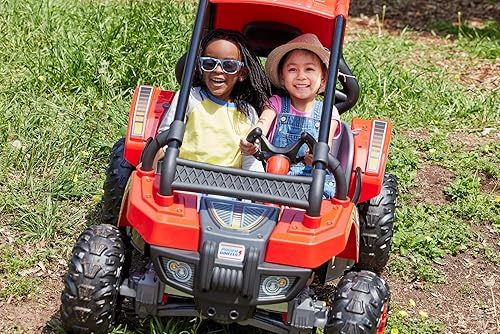 Miniatura 2 de Power Wheels Baja Trailster - Juguete de montar a batería, simulación de dunas, tracción multiterreno, juguete preescolar, asientos 2, a partir de 3