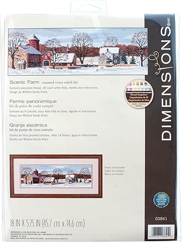 SIMPLICITY CREATIVE CORP 3841 - Punto de cruz, Scenic Farm (18 unidades) disponible en Yaxa El Salvador