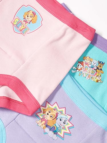 Miniatura 9 de Paw Patrol Pantalones de entrenamiento para ir al baño para niña con Chase, Skye y más con tabla de éxito y calcomanías, talla 18, 2t, 3t, 4t