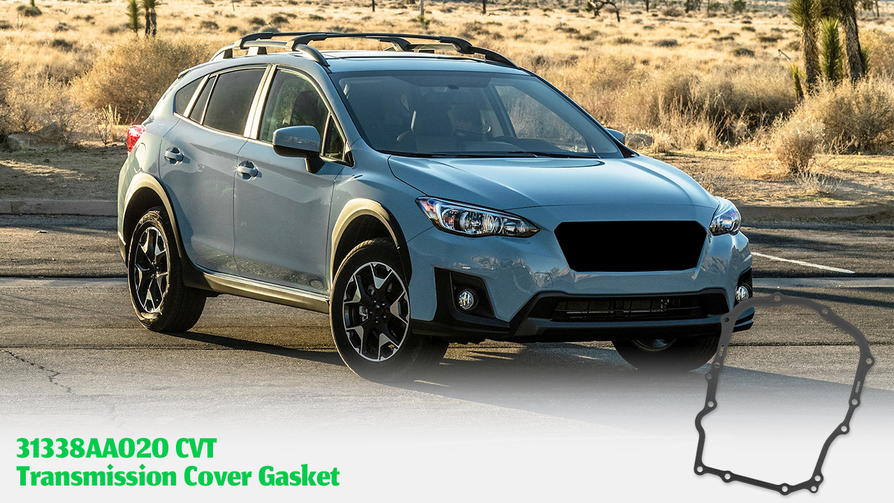 Image of CVT Transmission Cover Gasket, Fit for Subaru Crosstrek 2013-2018 Forester 2014-2018 Legacy 2.5L 2013-2018 Outback2.5L 2013-2018 Impreza 2.0L 2012-2018, Replace 31338AA020