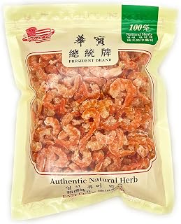 Premium Dried Louisiana Shrimp - Wild Caught USA Sun-Dried Small Shrimp, Gluten-Free No MSG (4oz) | PRESIDENTBRAND