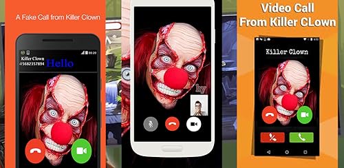 Video Call Scary Killer Clown