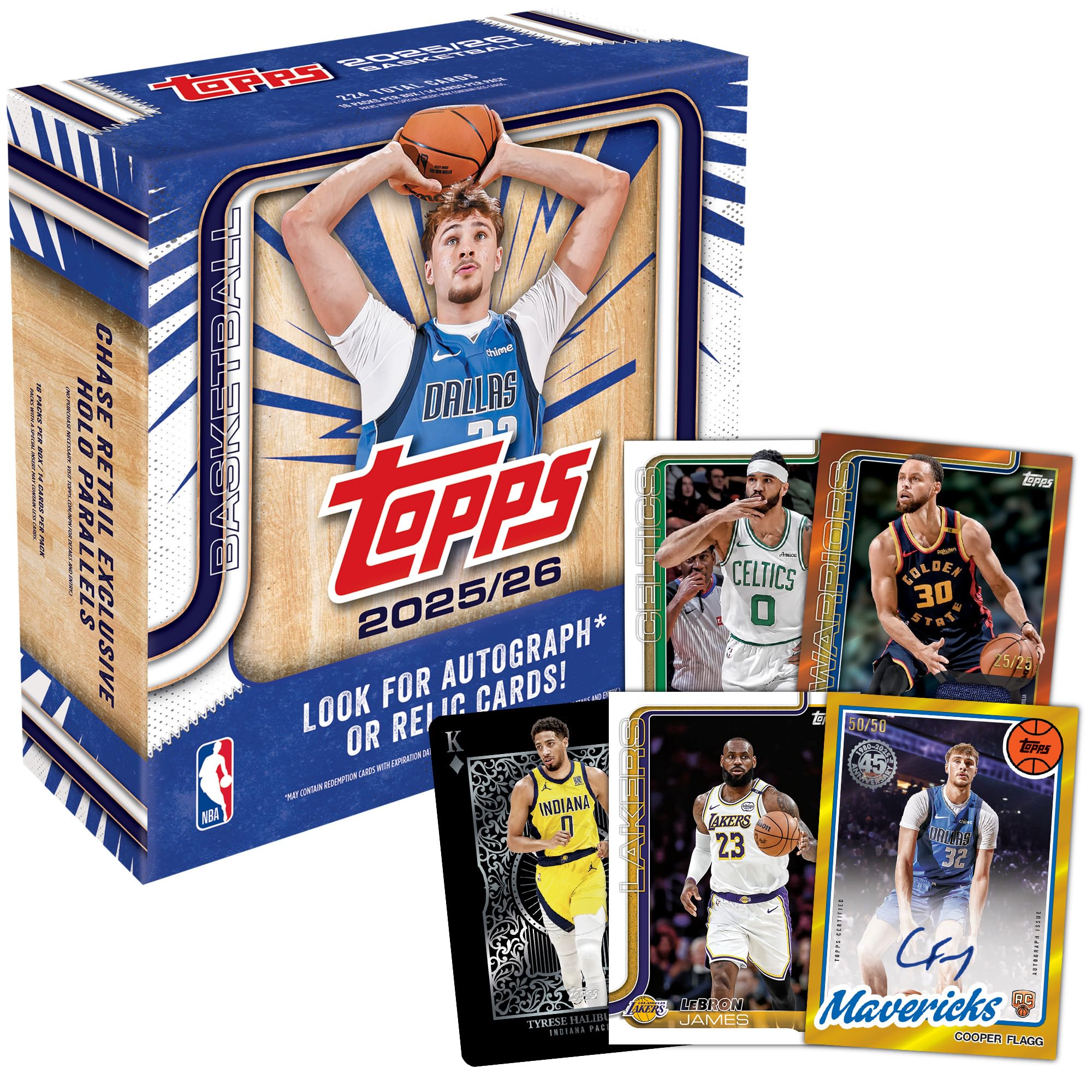Pallacanestro Topps 2025-26 - Sigillato in fabbrica - Mega Box