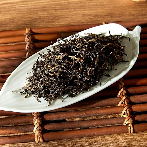 Miniatura 2 de ChaWuWarmSun B Té negro JinJunMei,3.5 oz100g,Hoja suelta,Hong Cha chino