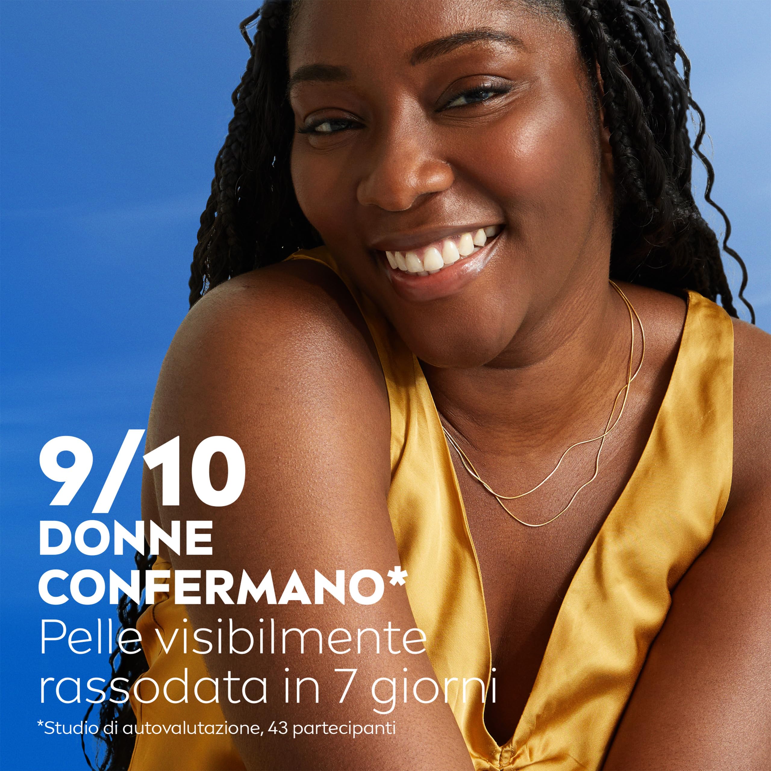 NIVEA Q10 Crema Corpo Idratante Rassodante 400 ml, Crema rassodante corpo con Coenzima Q10 Puro e Vitamina C, Crema idratante corpo 72h per pelli normali per una pelle più tonica ed elastica