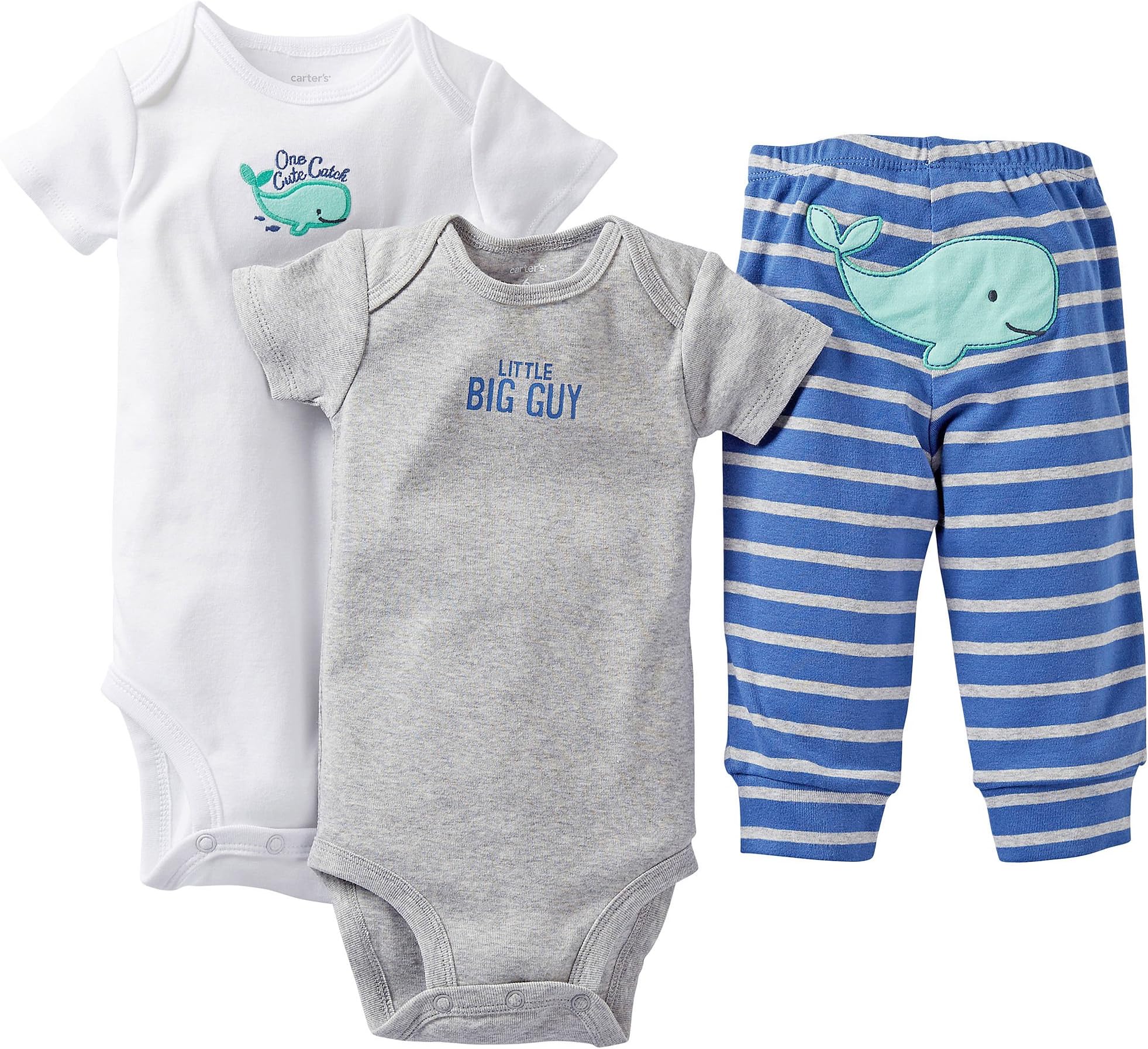 Carter's Baby Boys' 3 Piece Set - Blue - 12 Months
