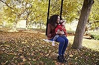 Vista 5 de Kit de correas colgantes para columpios de bebé, columpios de neumáticos, hamacas; accesorios para columpios al aire libre