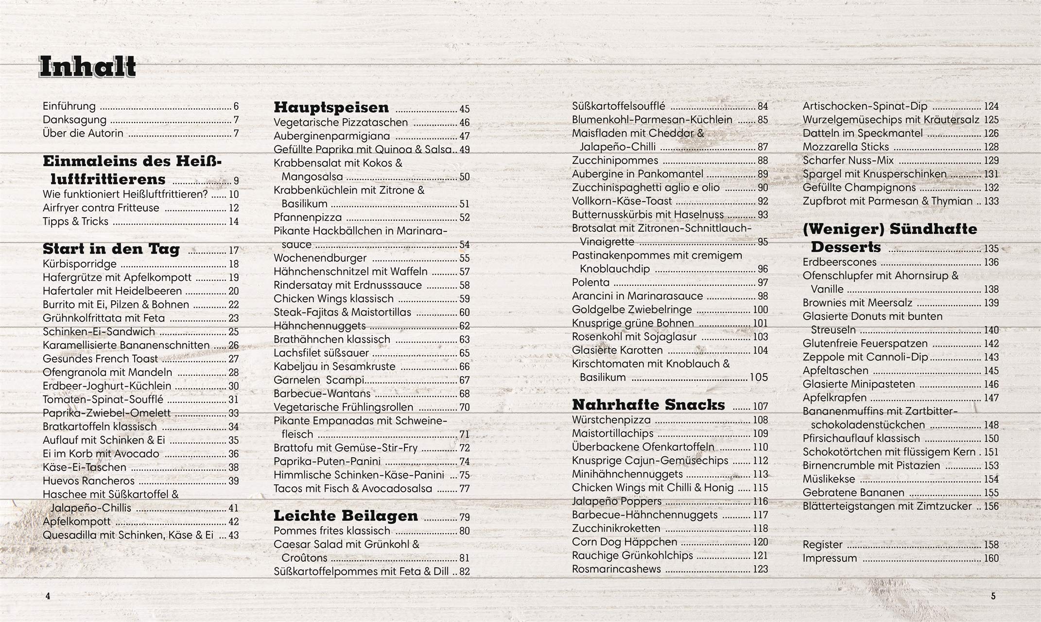 Das gesunde Airfryer-Kochbuch: 100 kreative Rezepte für die Heißluftfritteuse