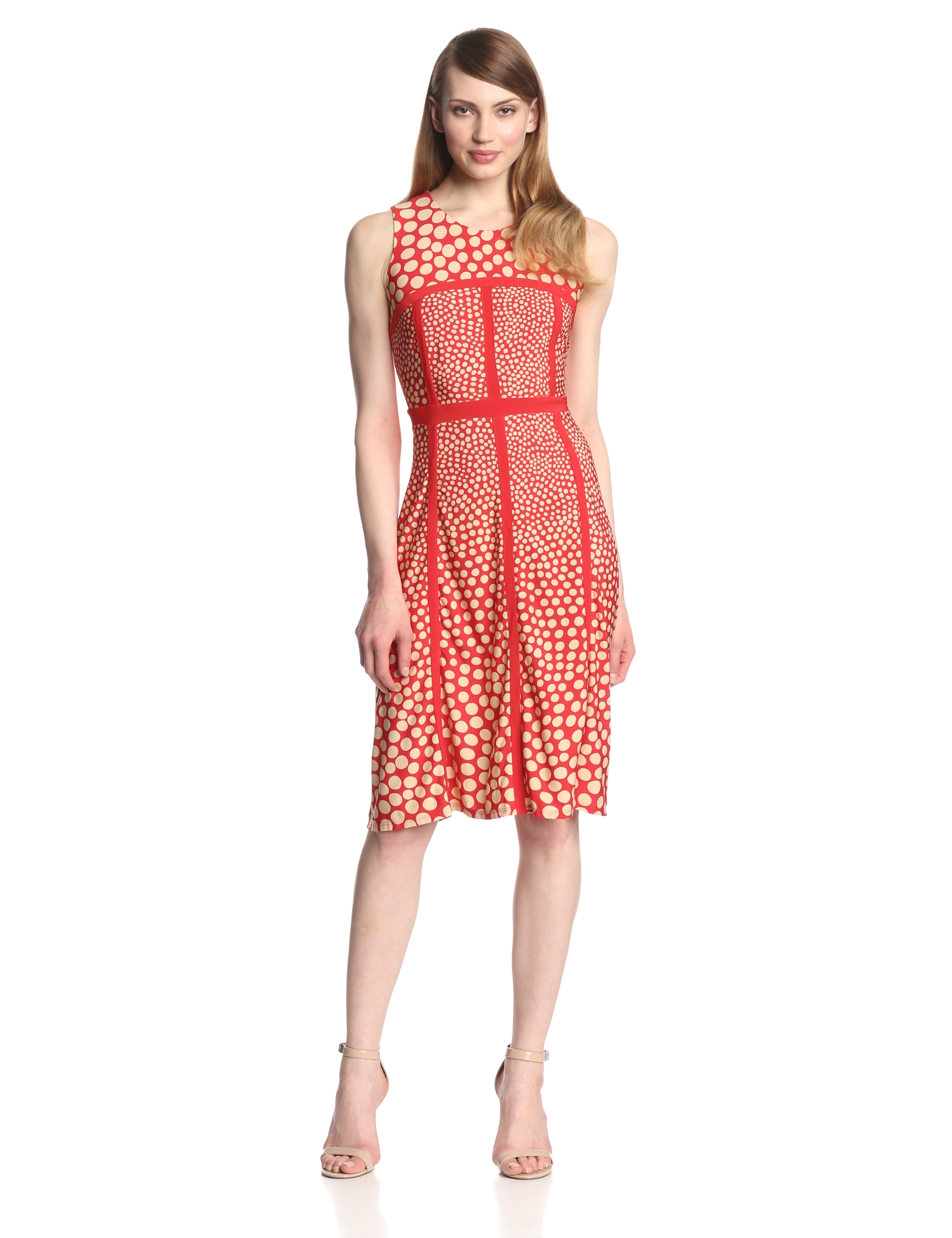 Women's Sleeveless Swing Dress