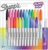 SHARPIE Fine GLAM POP Permanent markör 24lü Bls