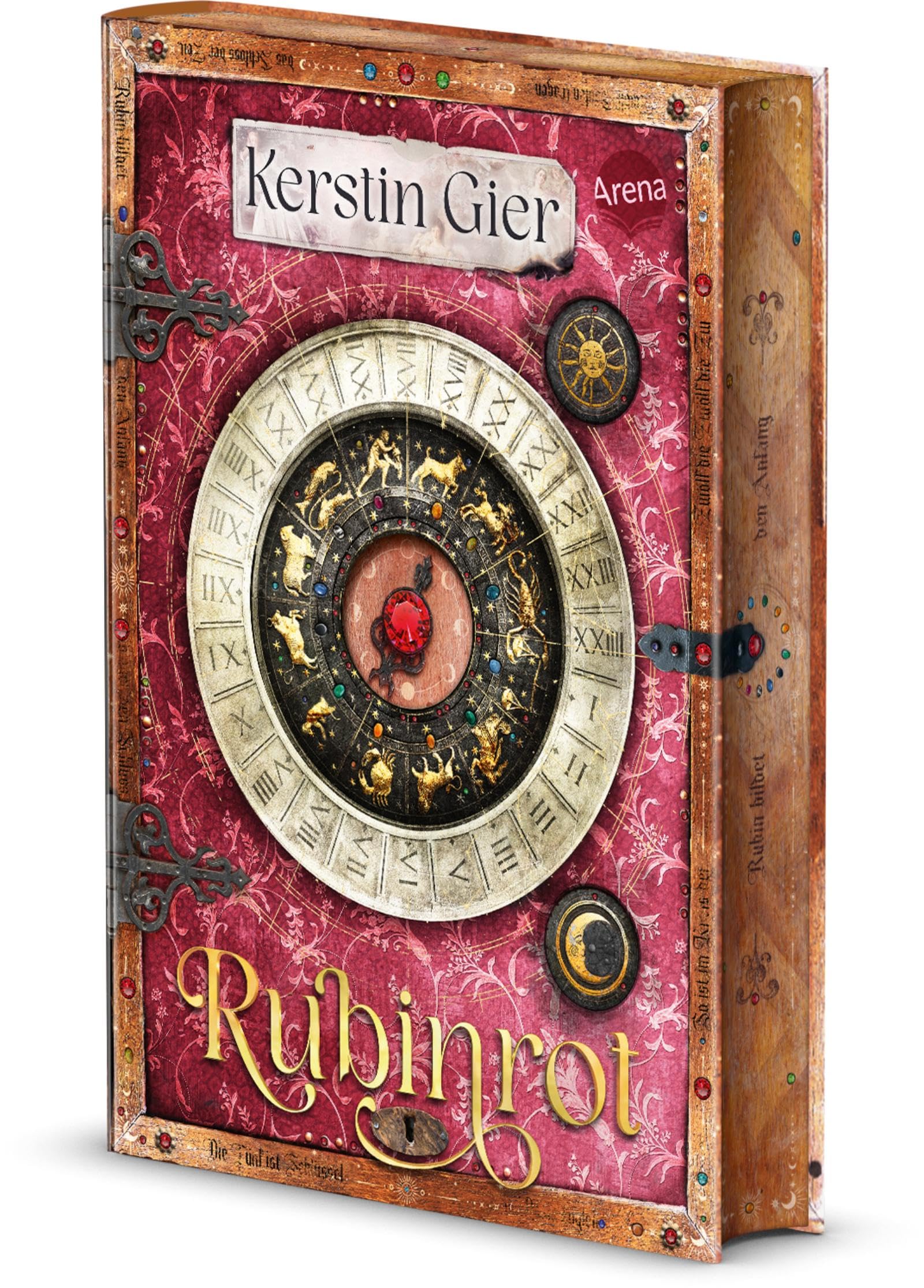 Liebe geht durch alle Zeiten (1). Rubinrot: Der erste Band der wunderschön gestalteten Zeitreise-Edition der Edelstein-Trilogie von Gwendolyn und ... Gier - mit Farbschnitt in der 1. Auflage