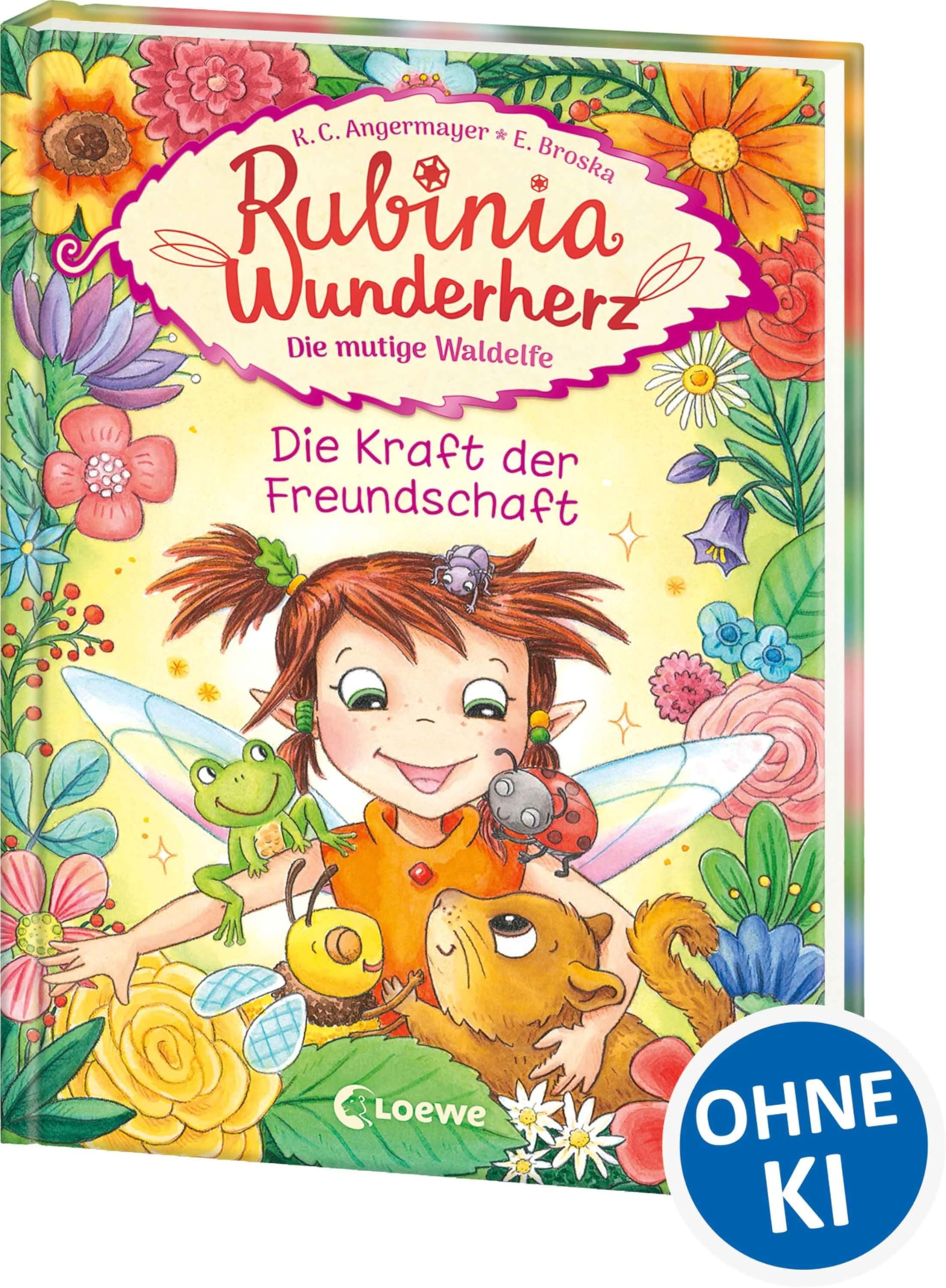 Rubinia Wunderherz, die mutige Waldelfe (Band 7) - Die Kraft der Freundschaft: Zauberhaftes Kinderbuch zum Vorlesen und ersten Selberlesen - Für Kinder ab 6 Jahren