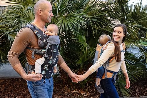 Miniatura 9 de Beco Baby Carrier 8 portabebés híbrido para recién nacidos a niños pequeños (7-45 libras) - Mochila de malla todo en 1, portador delantero y de