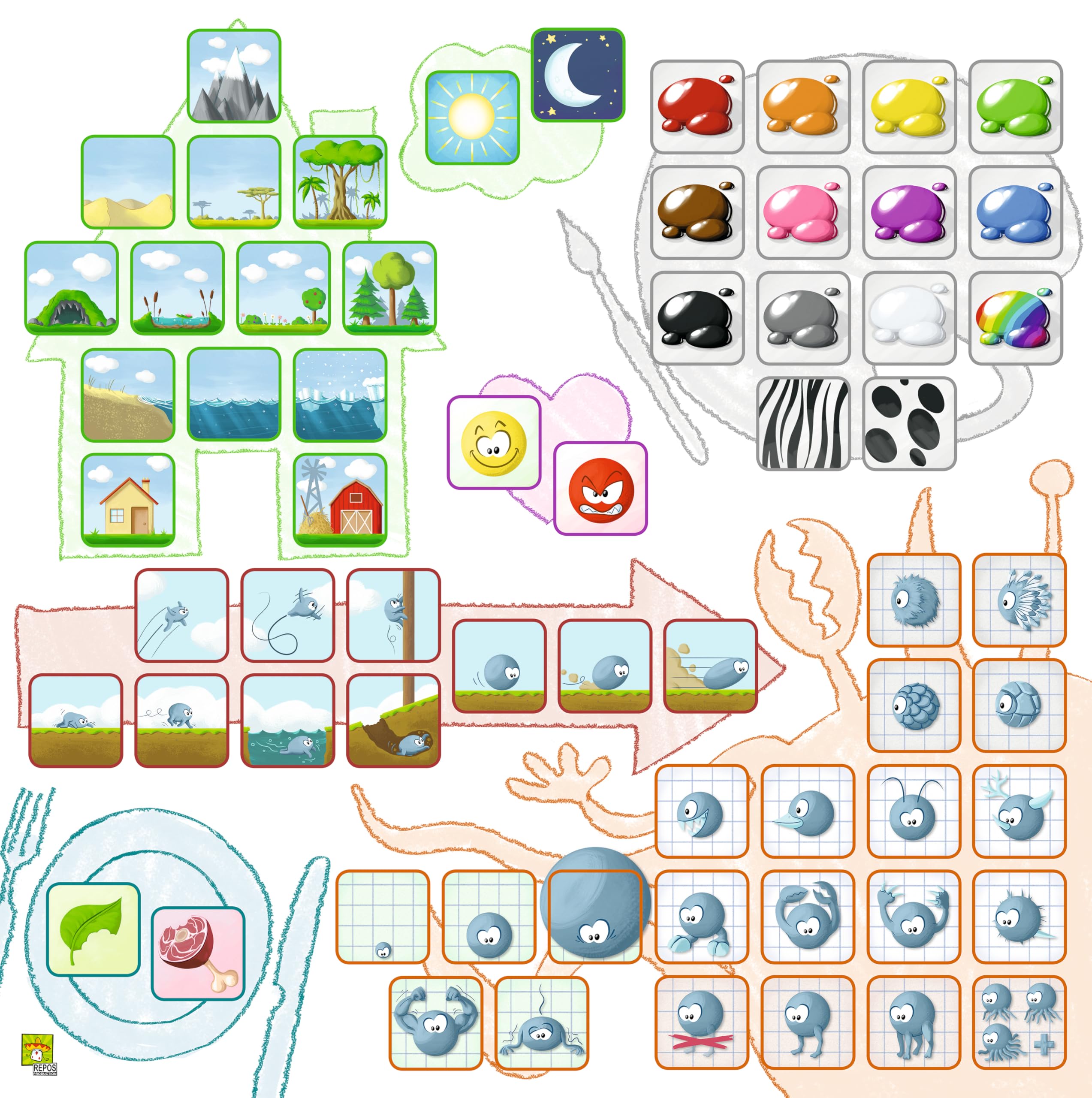 Asmodée-Concept Kids, CKA-FR01 - Gioco da bambino - versione francese