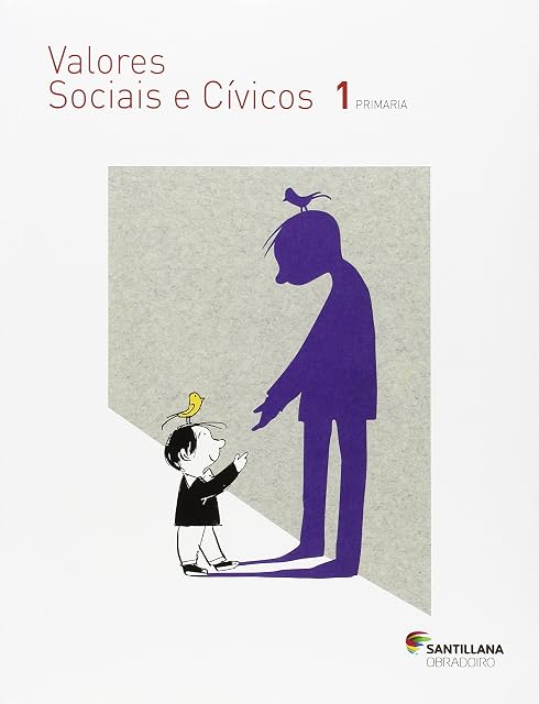 Portada de Valores Sociais e Civicos 1 Primaria Santillana Obradoiro