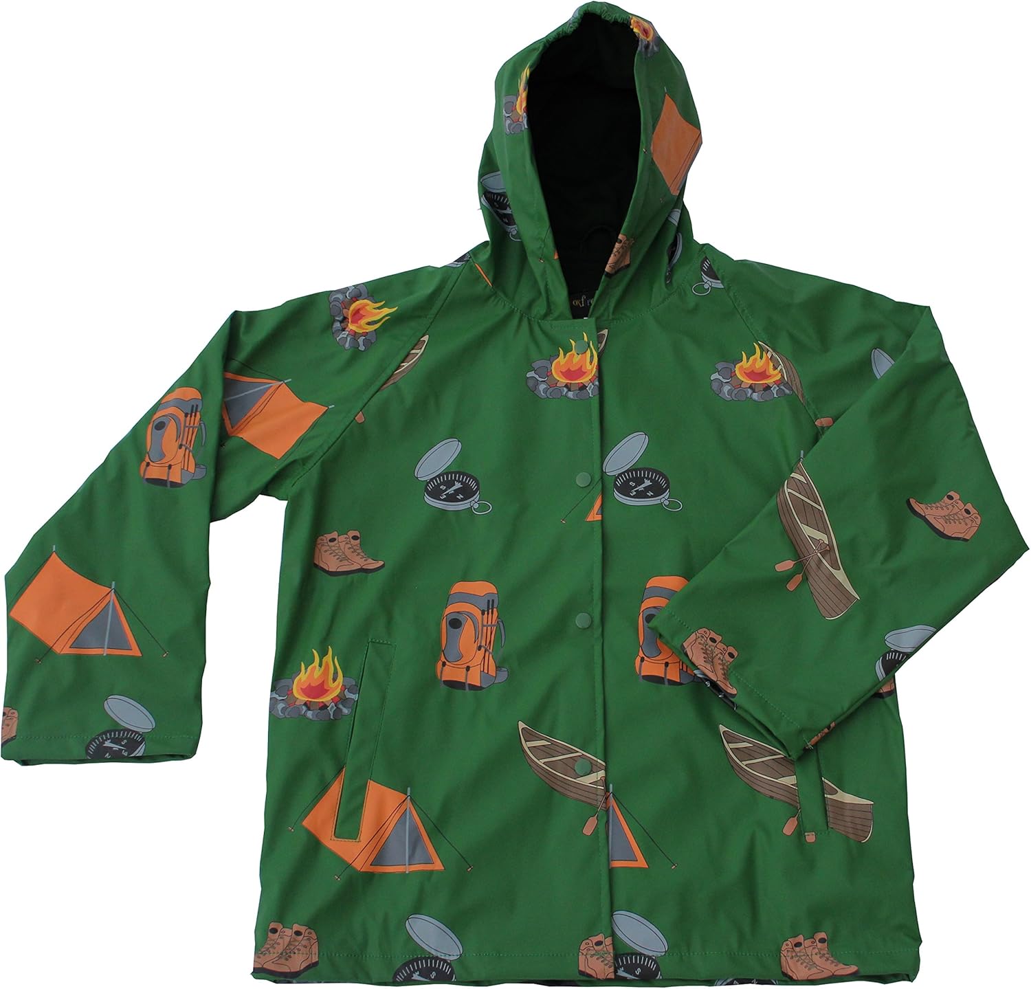 Boys green raincoat Clearance