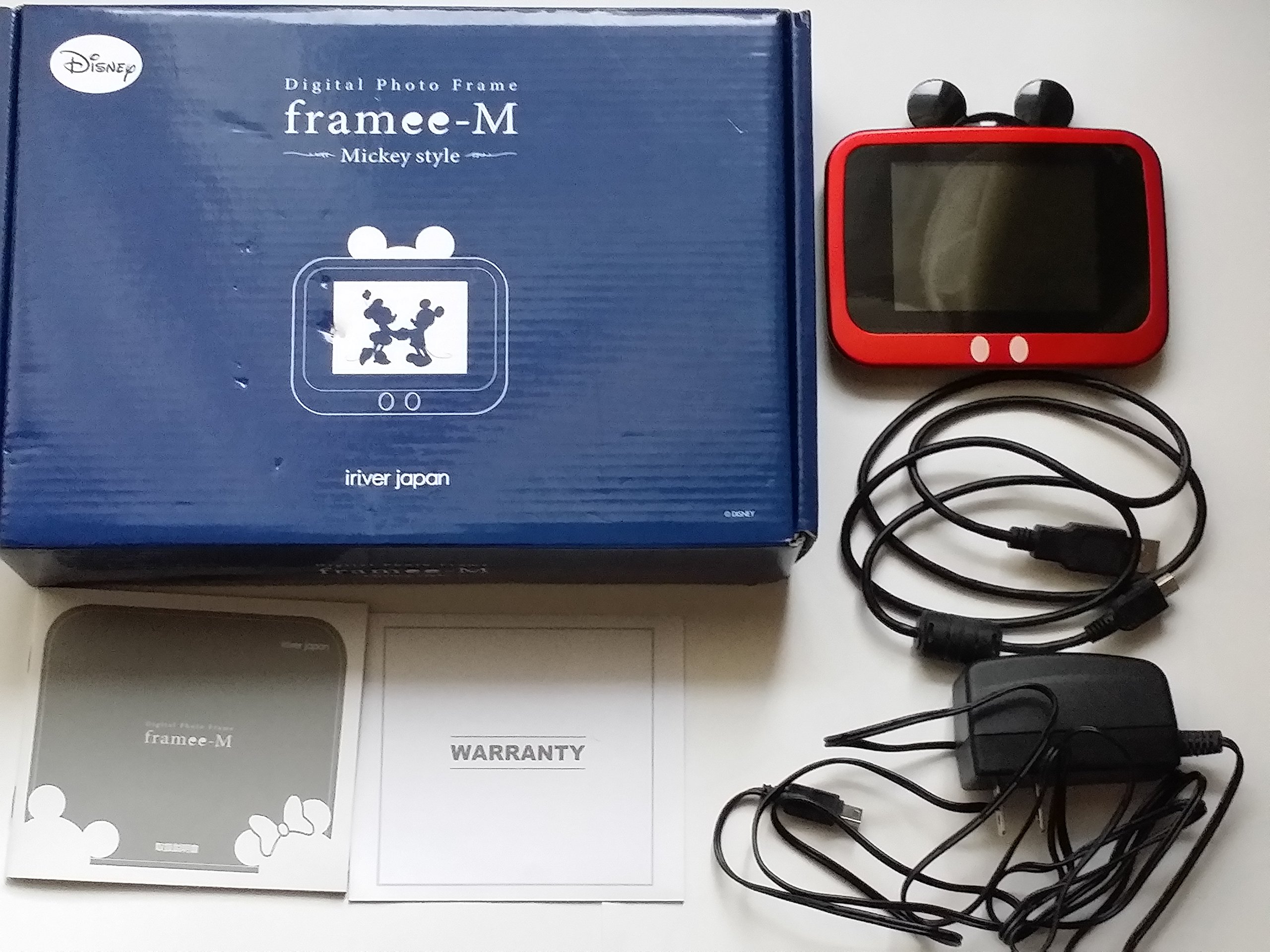 Amazon | iriver ミッキー3.5型デジタルフォトフレーム framee-M