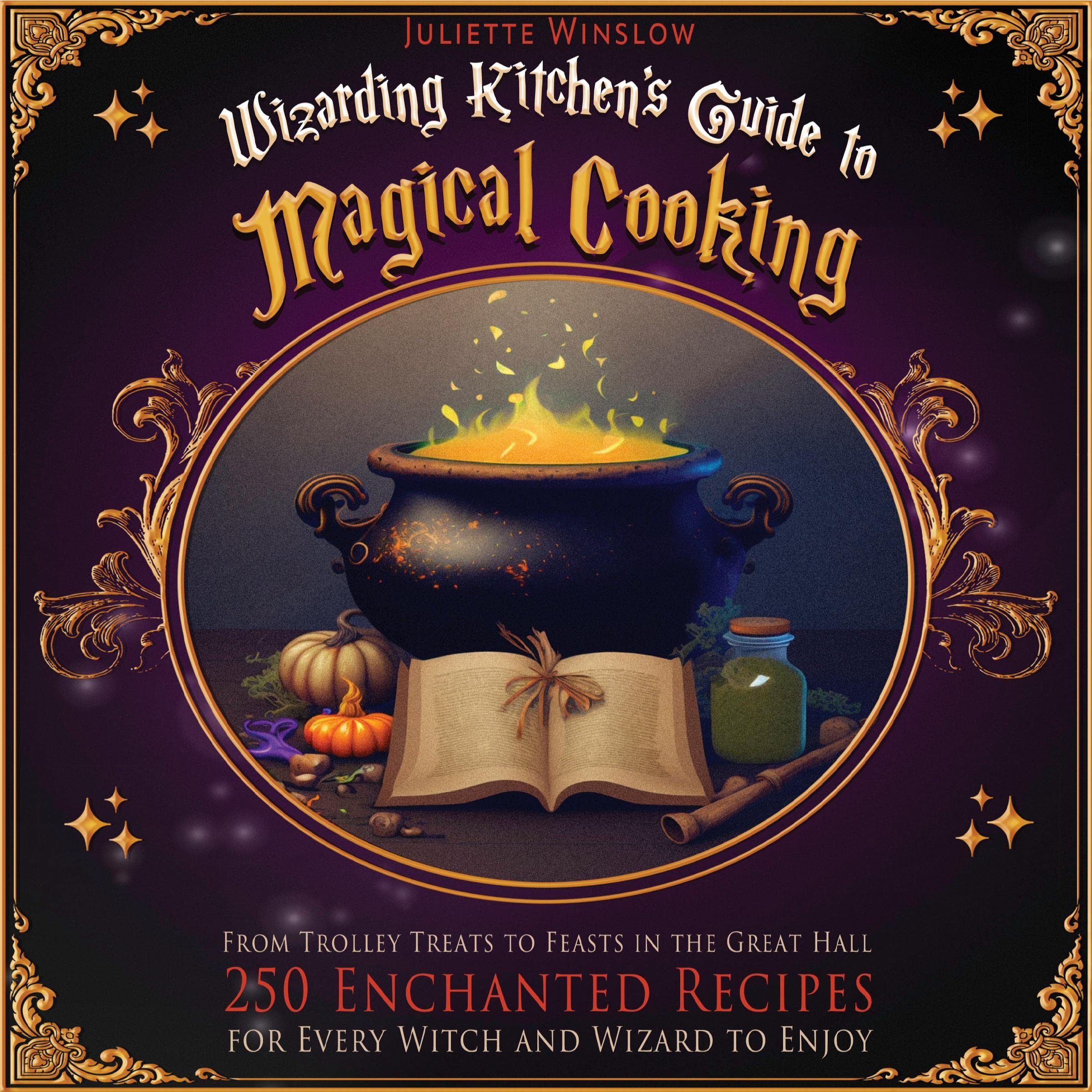 Cover art for Wizarding Kitchen's Guide to Magical Cooking