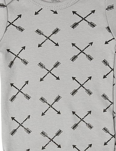 Miniatura 6 de Yoga Sprout Cotton Bodysuit, 5 Pack