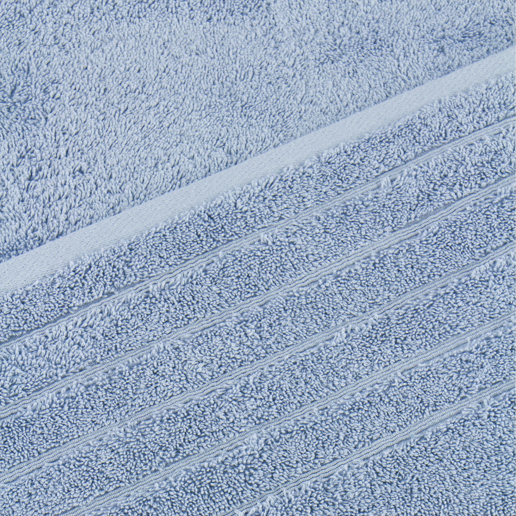 Towels Beyond - 8 Piece Luxury Towel Set, 100% Turkish Cotton Includes 4 Bath Towels, 2 Hand Towels & 2 Washcloths, Highly Absorbent & Comfy Towels for Bathroom, Hotel & Spa | (Blue)