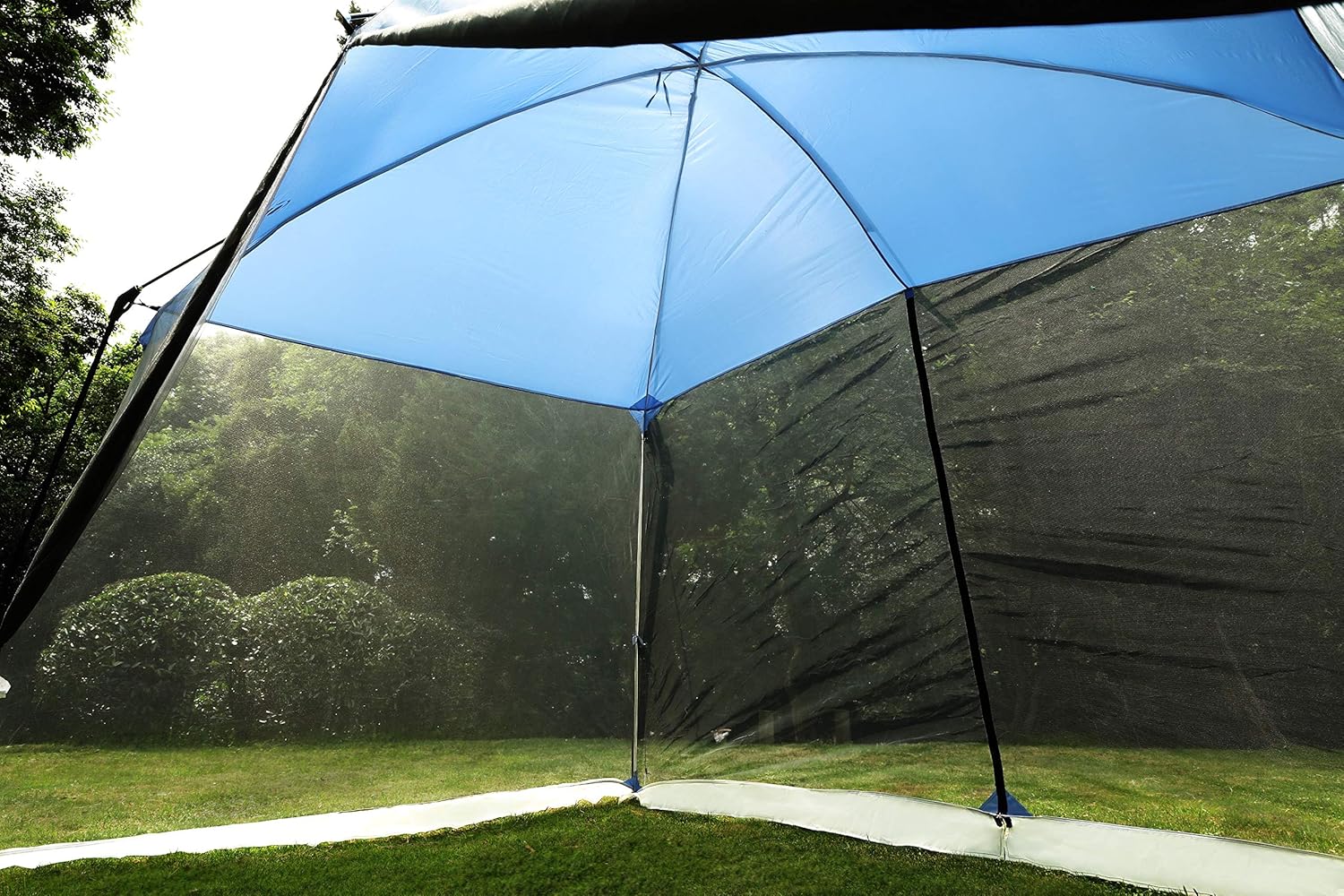 ALPHA CAMP Screen House Tent Easy Setup Canopy - 13'X9', Blue : Sports & Outdoors