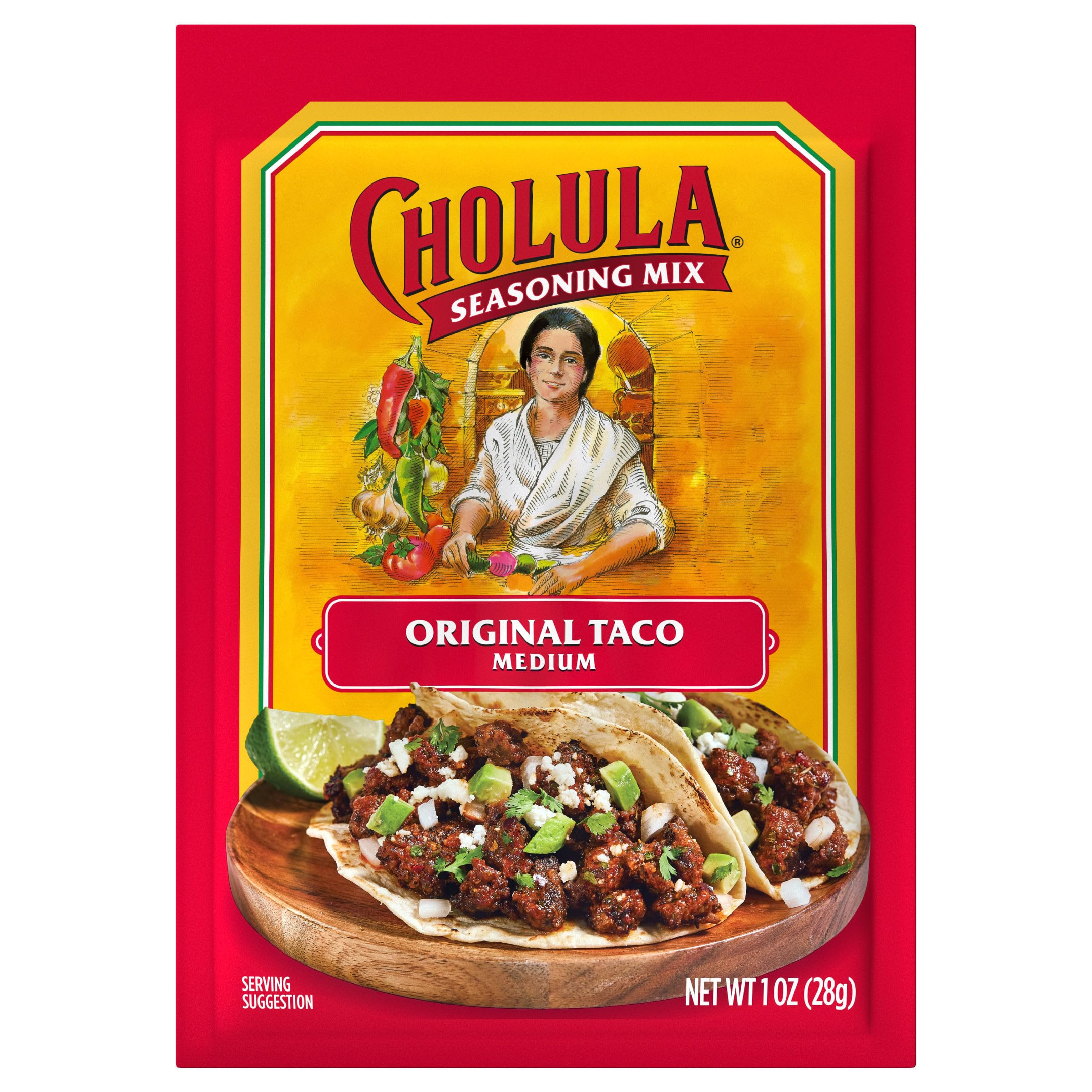 Cholula Original Taco Seasoning Mix, 1 oz