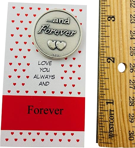 Miniatura 2 de Westmon Works Ficha de bolsillo Love You Always and Forever con juego de tarjetas a juego
