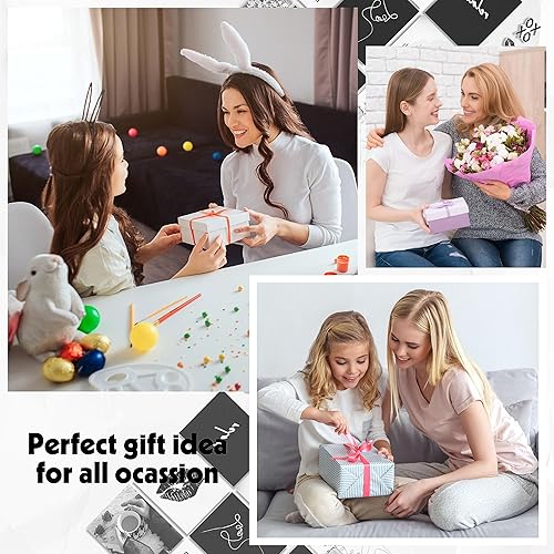 Miniatura 7 de 97 Decor Pósteres en blanco y negro para estética de habitación, decoración de pared en blanco y negro, impresiones artísticas de conejo de juego de