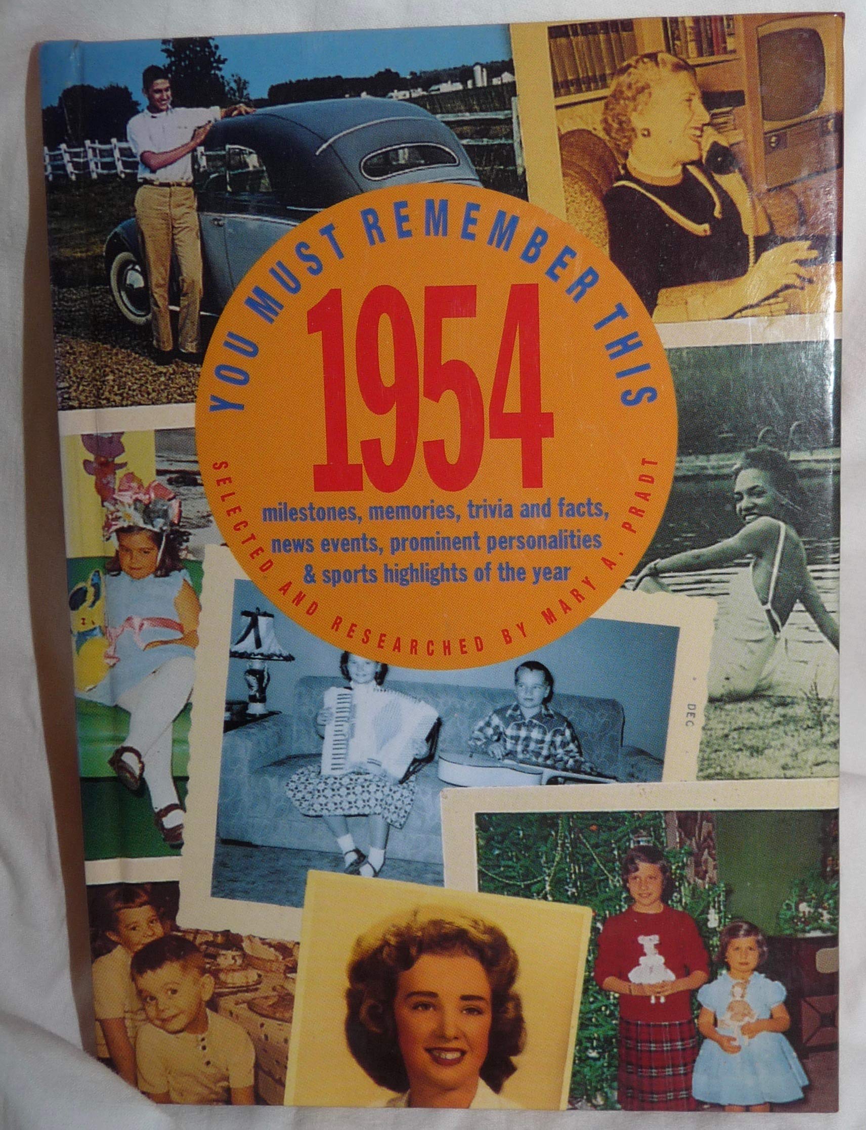 You Must Remember This 1954: Milestones, Memories, Trivia and Facts, News Events, Prominent Personalities & Sports Highlights of the Year