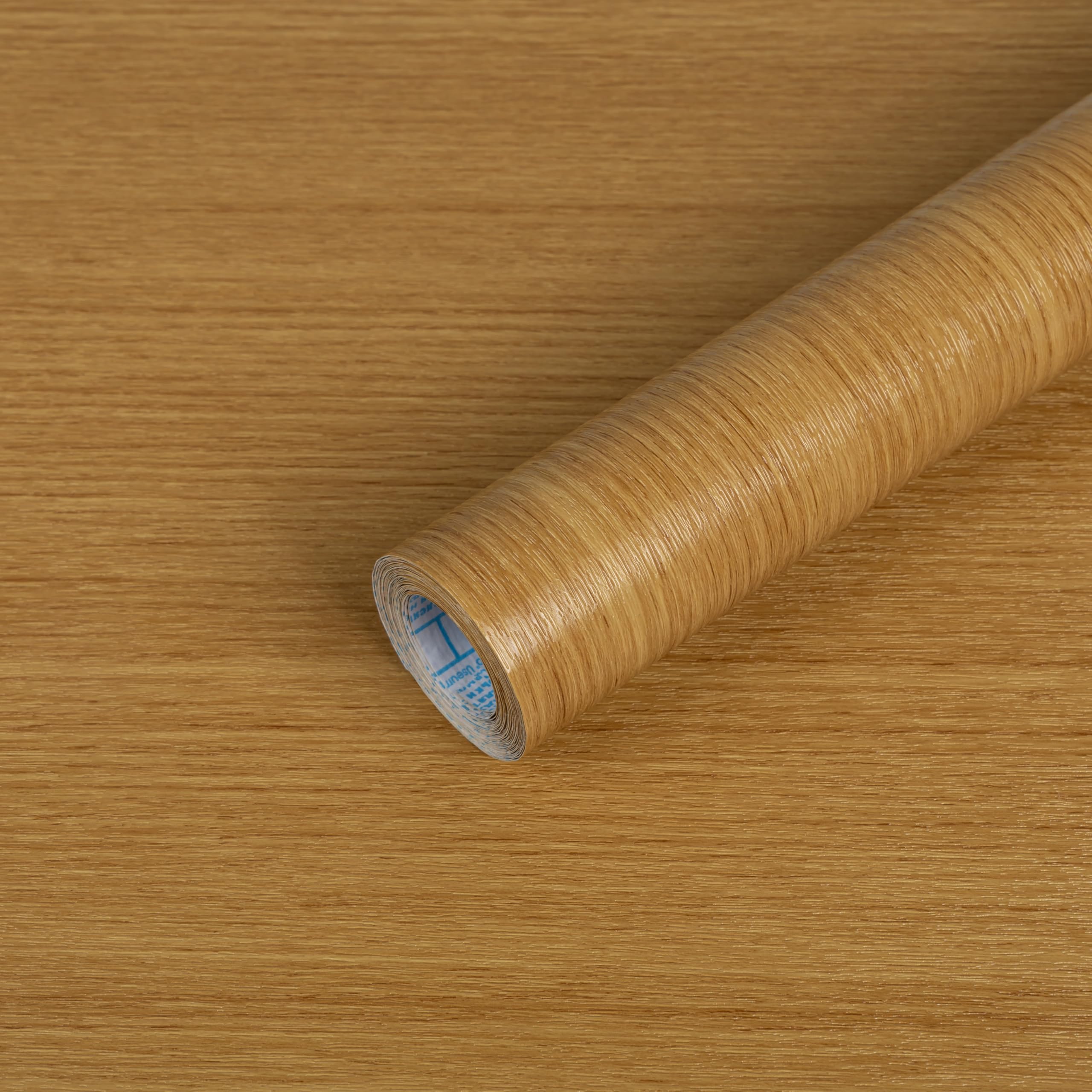 Hode Vinyl Adhesive Furniture Imitation Wood Effect Wallpaper | 30 x 200 cm Roll Self-Adhesive Decorative Wall Countertop Kitchen Cabinets Door Bathroom Waterproof