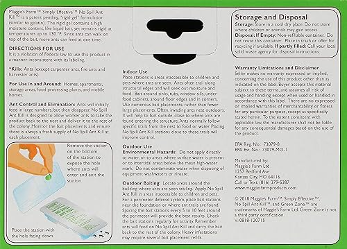 Miniatura 2 de Estación de cebo de hormigas Maggies Farm, MNSK625