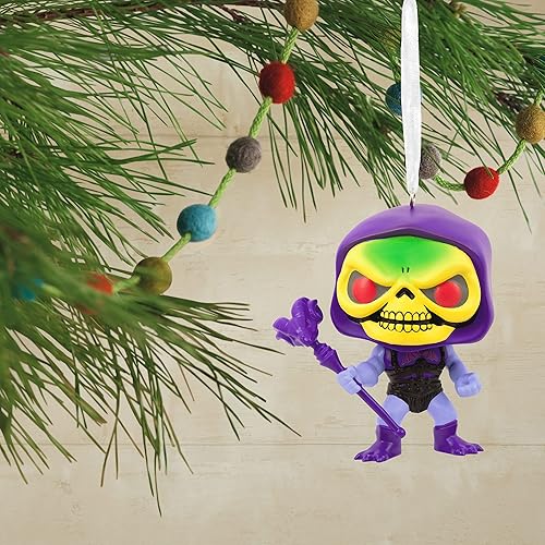 Miniatura 5 de Hallmark Maestros del Universo Esqueletor en armadura de batalla Funko POP! Adorno navideño