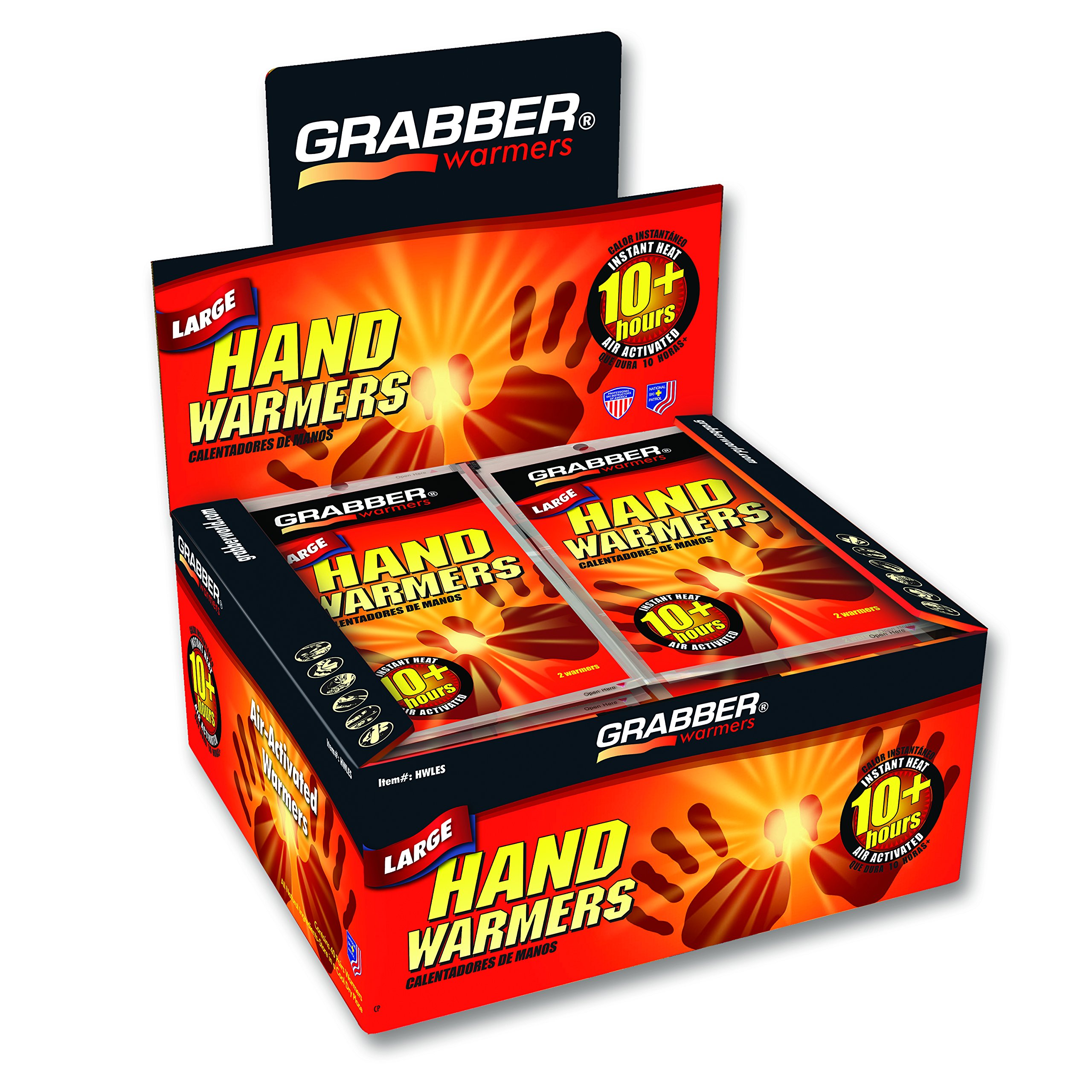 GrabberHand Warmers, 40 Pairs