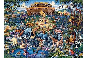 Buffalo Games - Dowdle - Noah's Ark - 1000-Piece Jigsaw Puzzle for Adults