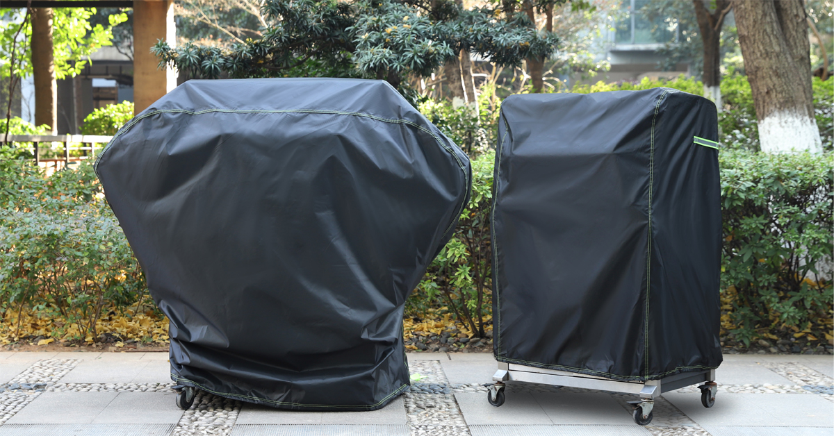 Telo Protezione Grill Esterno Copertura Barbecue SEYBAO 145x61x117cm - Telone Oxford 420D Impermeabile UV Per Grill Esterno Copertura Oxford 420D Anti UV - Foto 2