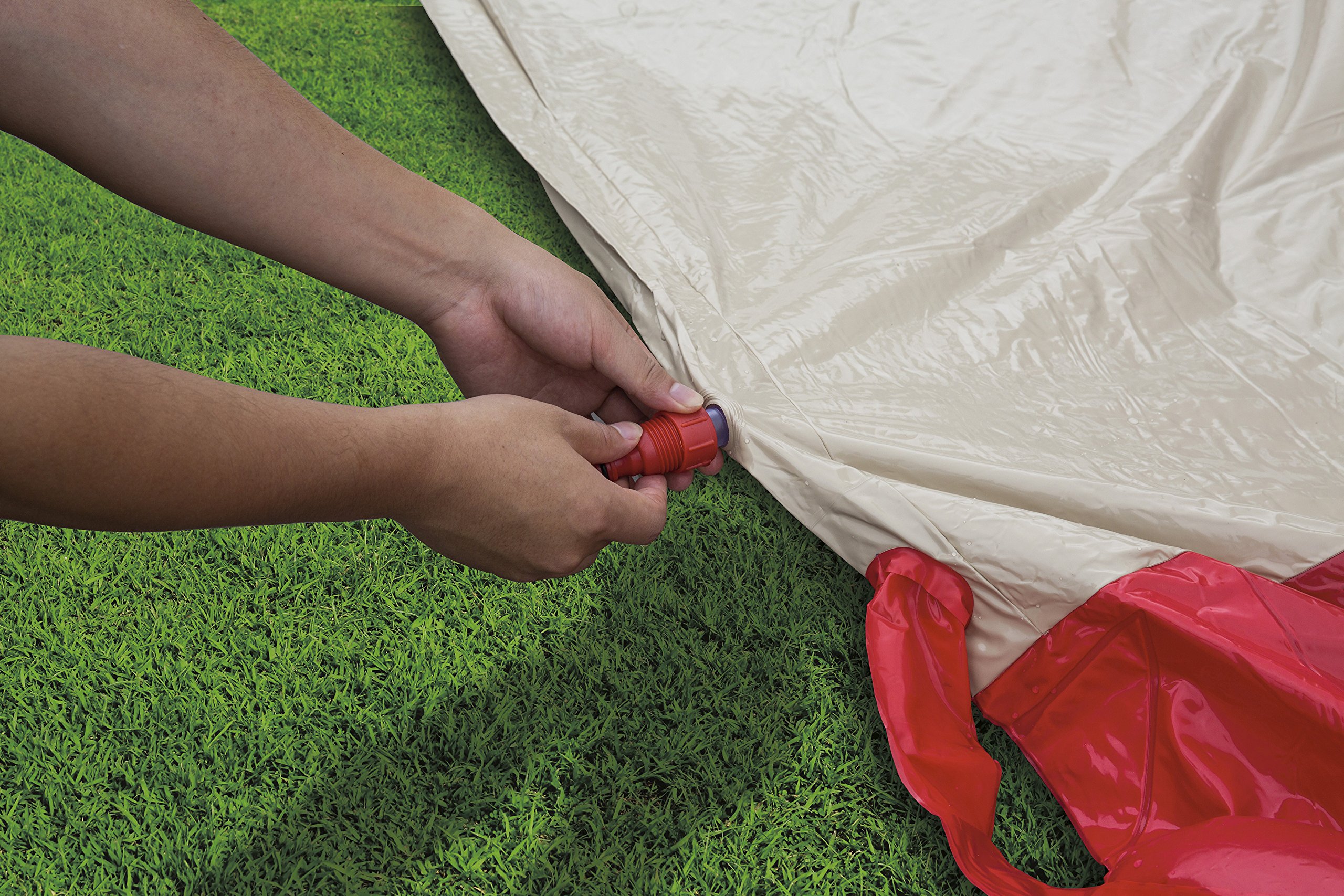 BESTWAY 52213 - Pista Deslizante Hinchable Bolera Slide & Splash 549 cm
