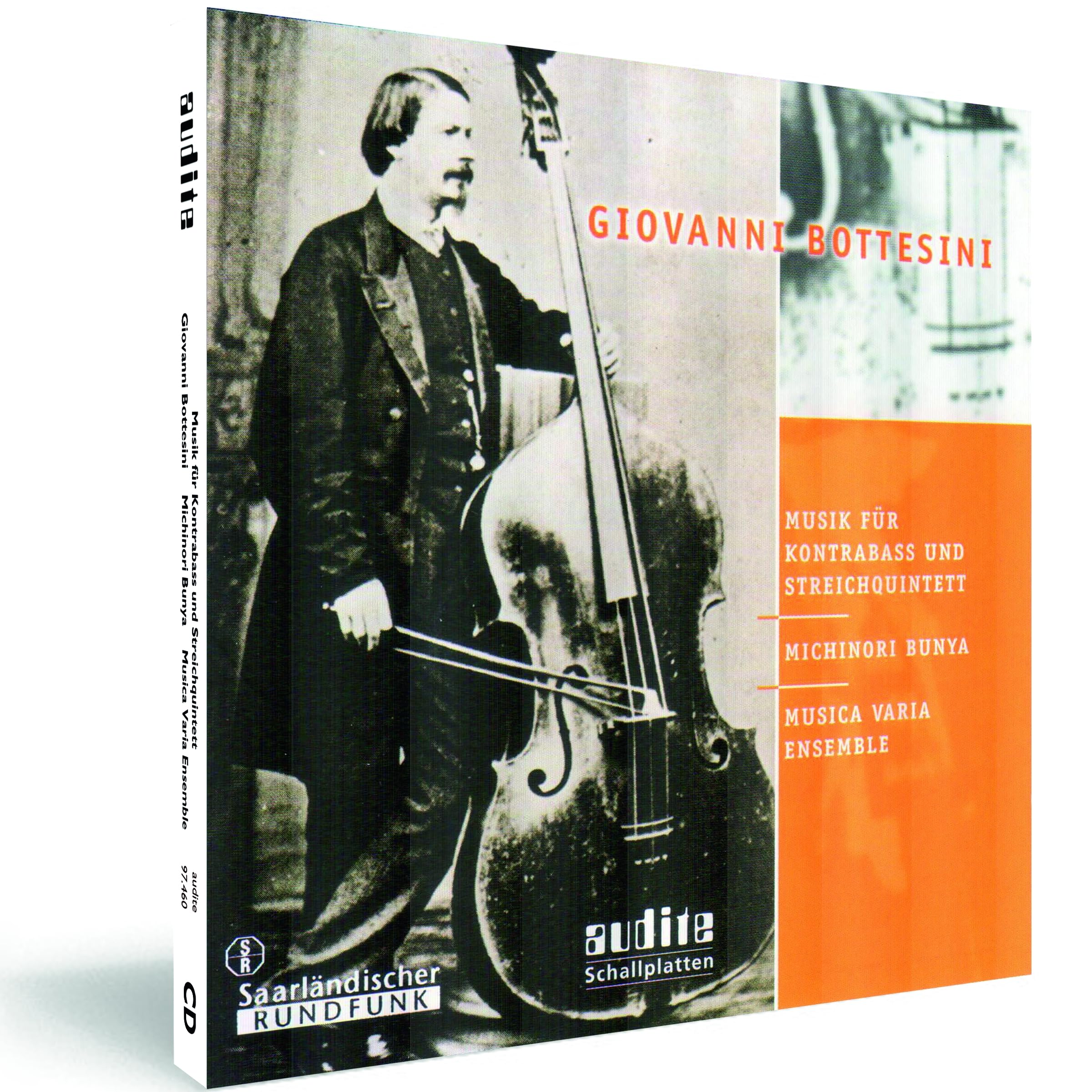 Bottesini: Musik Fur Kontrabass Und Streichquintett (Music for Doublebass and String Quintet) - Bunya/Musica Varia Ensemble