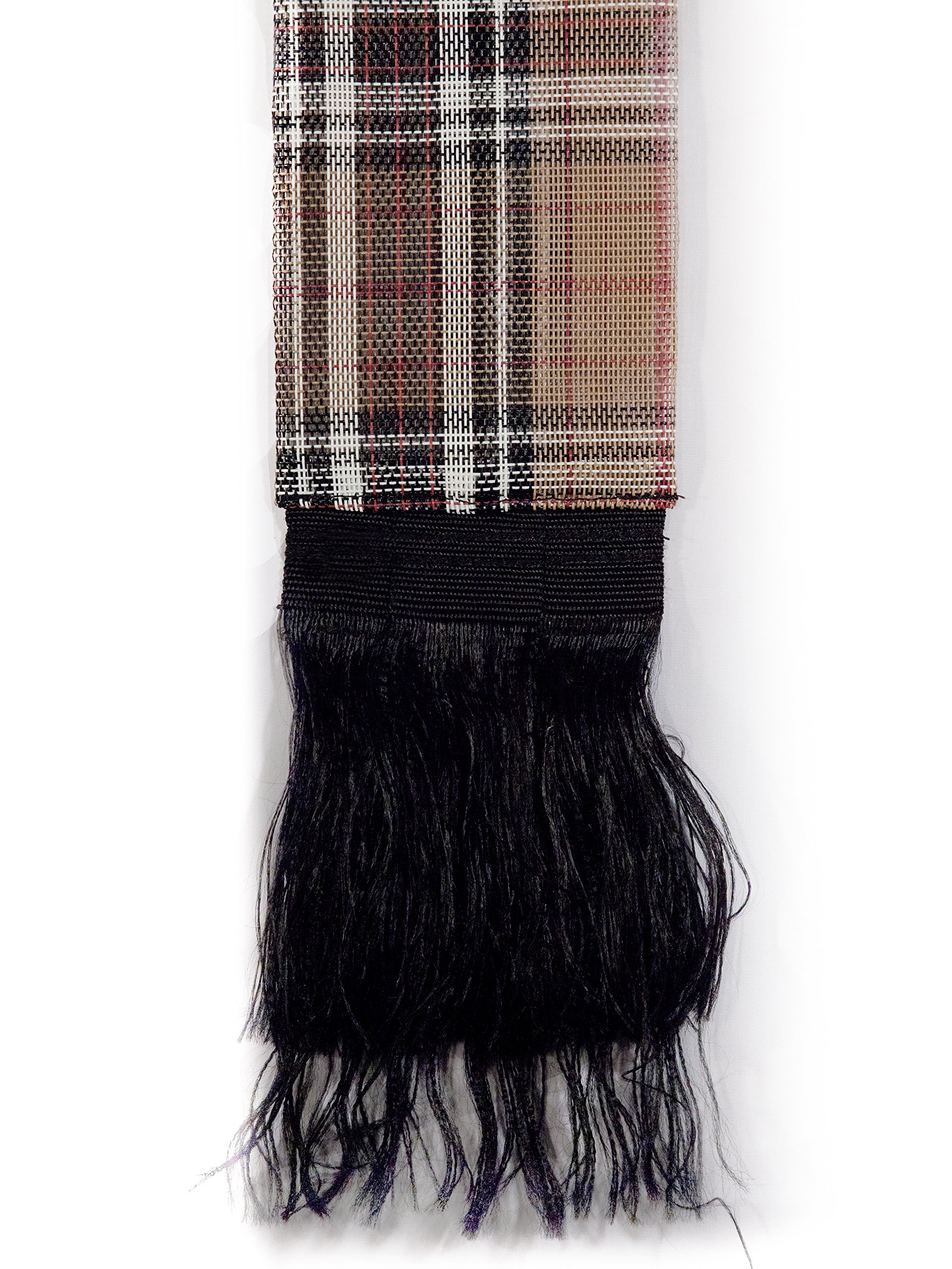 Crocheted Fly Hood Horse Ear Bonnet with Silver Metallic Piping Trim (Royal Blue)