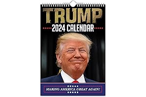 Donald Trump Wall Calendar 2024: A Patriotic Tribute to the 45th President