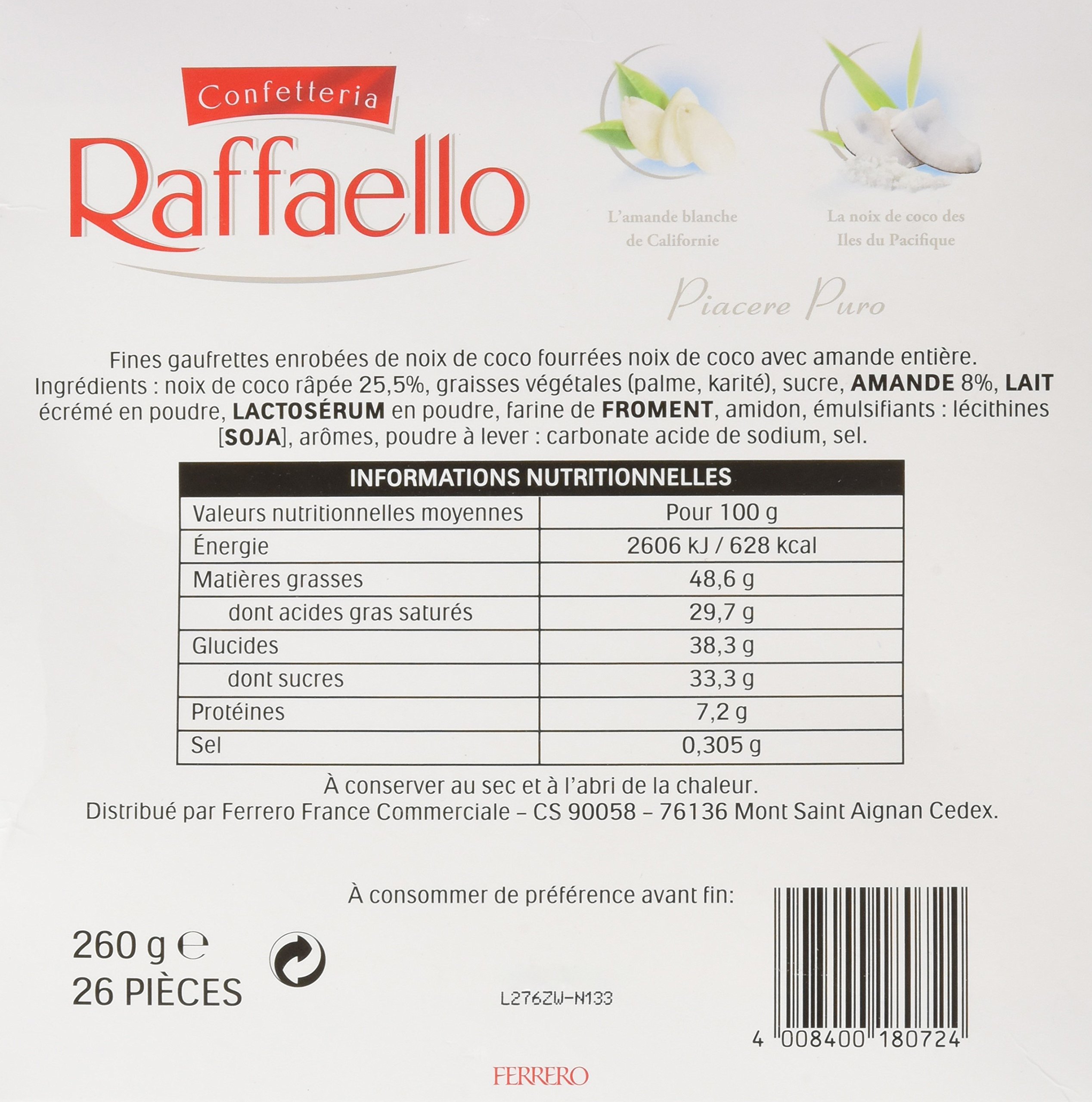 Raffaello Ferrero Boîte T26 - 260 g