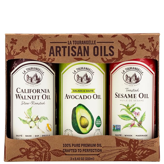 La Tourangelle, Favorites Trio of Oils - Roasted Walnut Oil,